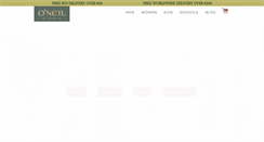 Desktop Screenshot of oneilofdublin.com